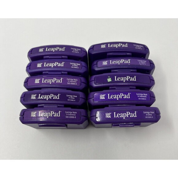 Leap Frog LeapPad Games Batman Nemo Thomas Spiderman Lot of 10 - Cartridges ONLY - Picture 3 of 6